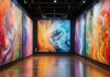 冠县数字油画艺术展，创新与融合的精彩展示